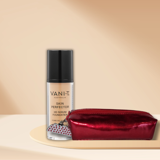 VANI-T Skin Perfector HD Serum Foundation, with bag - F21 image 0